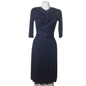 Vintage Nelly Don Dress Blue